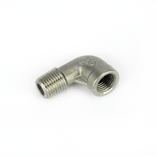 1/4 BSP Stainless Elbow (Male to Female) - KegLand