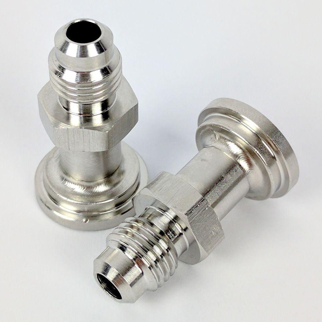 MFL, FFL, 1/4 SAE, home brew keg coupler, swivel nut and barb, kegging