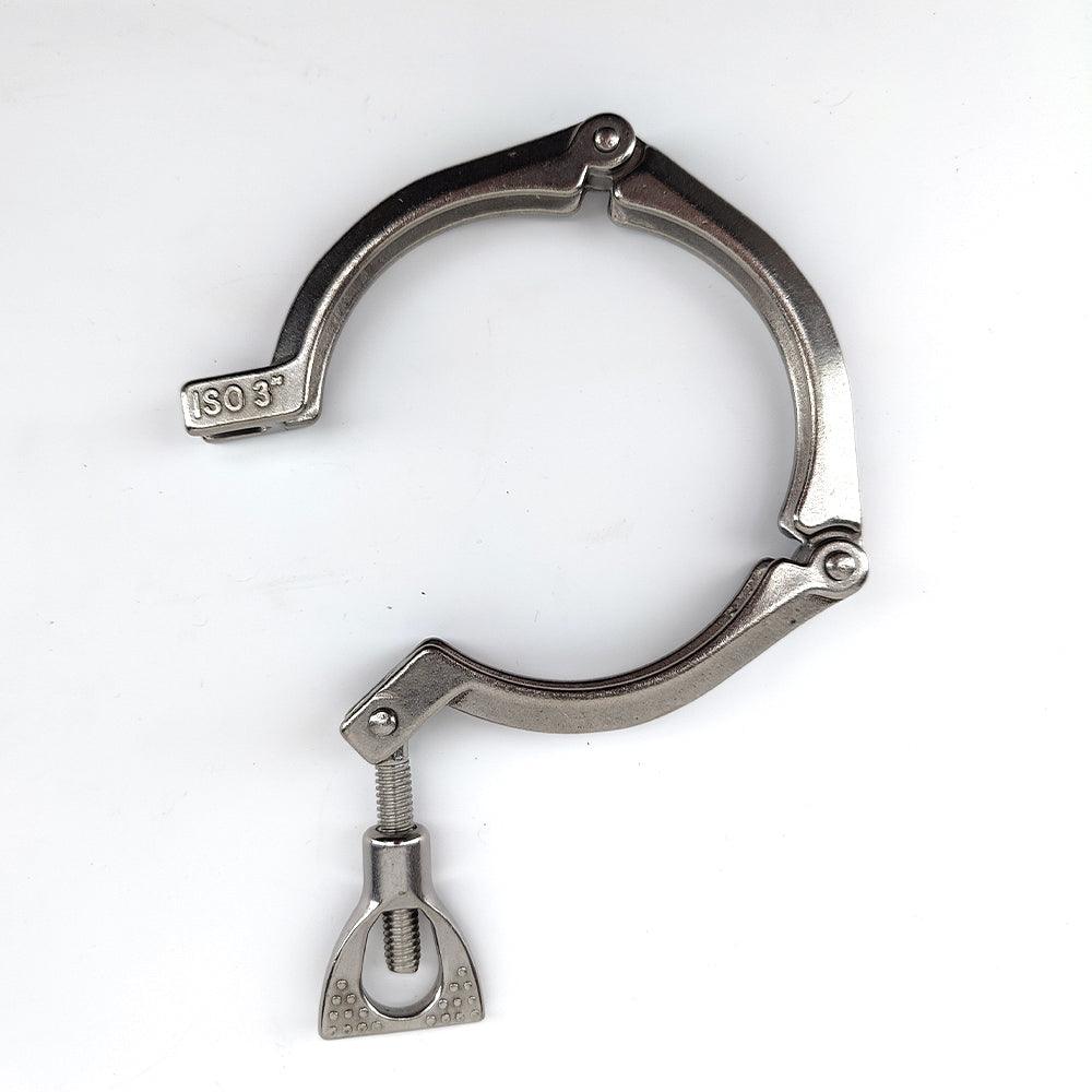 3 Inch Tri-Clover Clamp - 3 Sections - KegLand
