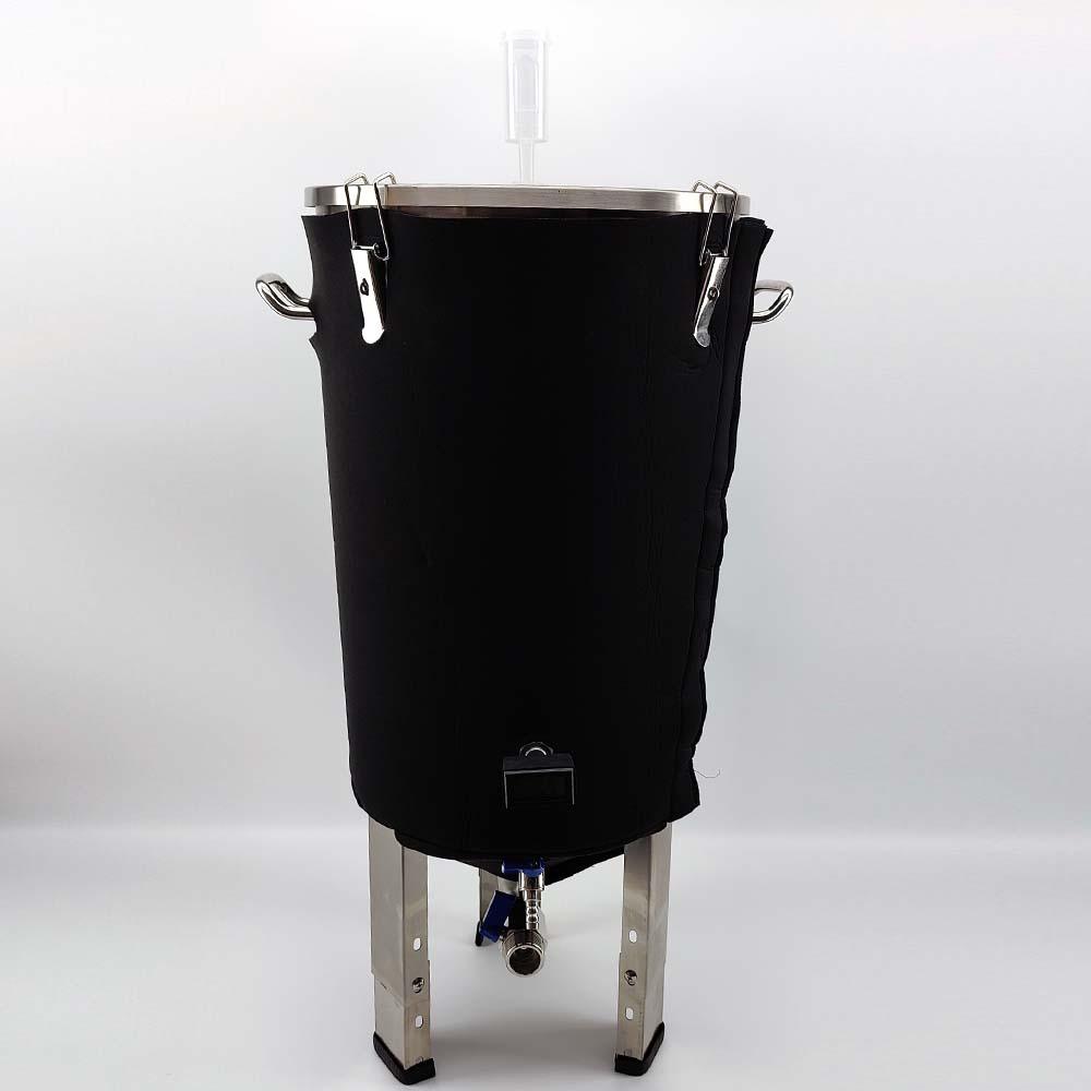 32L Stainless Steel Conical Neoprene Fermenter Jacket - KegLand