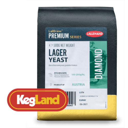 Bulk 500g LalBrew Premium Diamond Lager Yeast