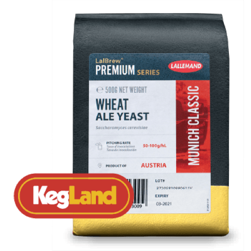 Bulk 500g LalBrew Premium Munich Classic Wheat Ale Yeast Lallemand