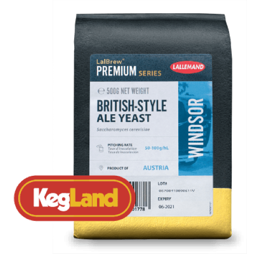 Bulk 500g LalBrew Premium Windsor BritishStyle Ale Yeast Lallemand