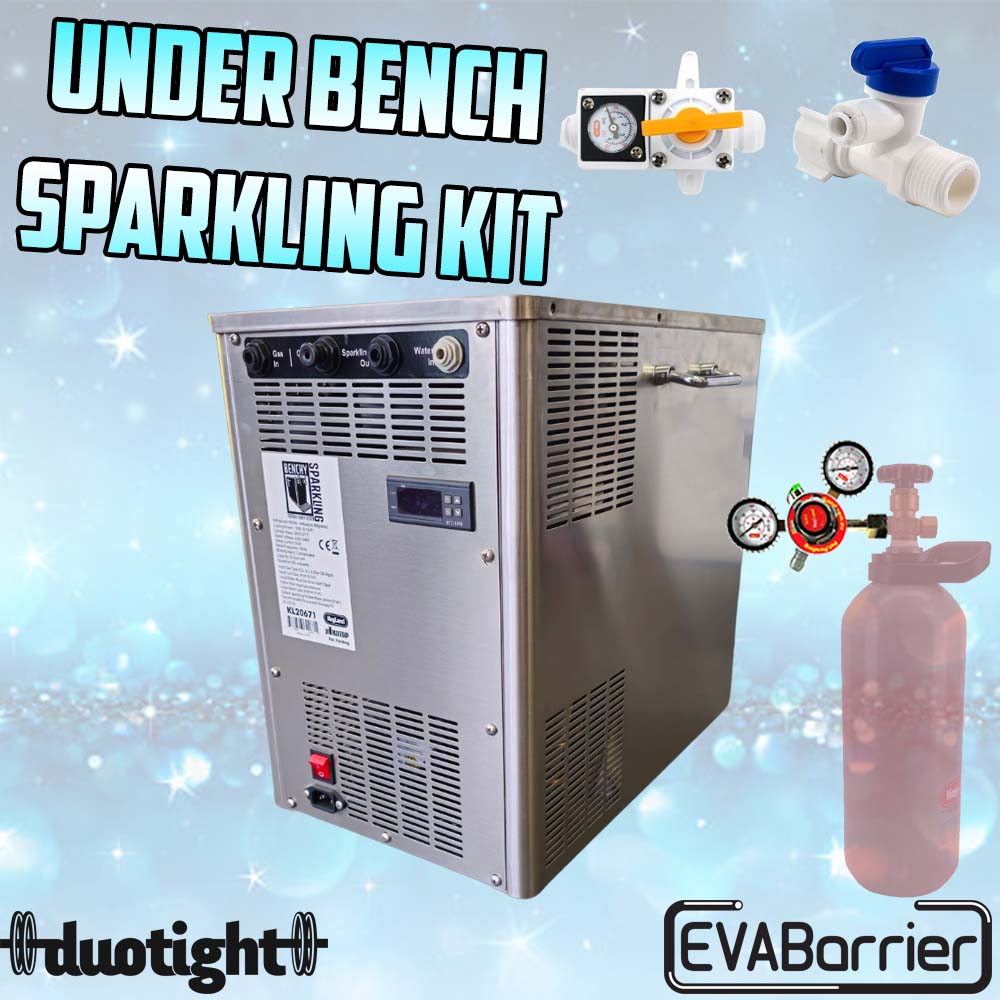 KegLand Bench Sparkling Under Bench Soda Water Kit Soda Water on Tap