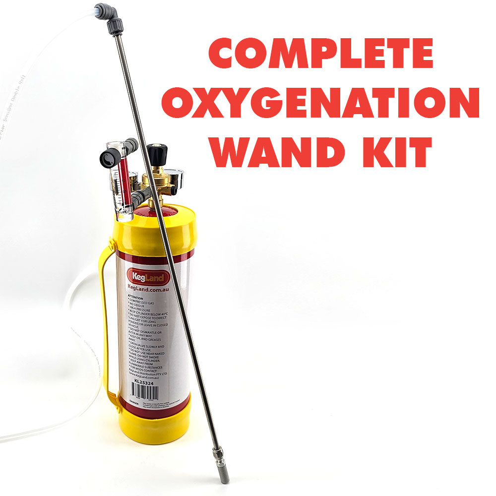 Oxygenating with pure oxygen may seem like a daunting and over complex task. But here at KegLand we are going to simplify it down for you.