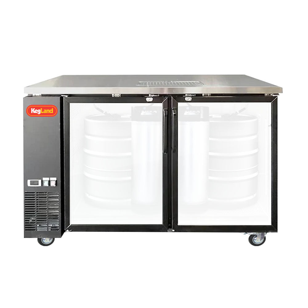 Our Grand Deluxe 3 Kegerators/Keg Fridges are made and built tough for a commercial environment for your use in the man cave or small bar / cafe. This unit can hold up to 12 x 19L Cornelius Ball Lock Kegs.