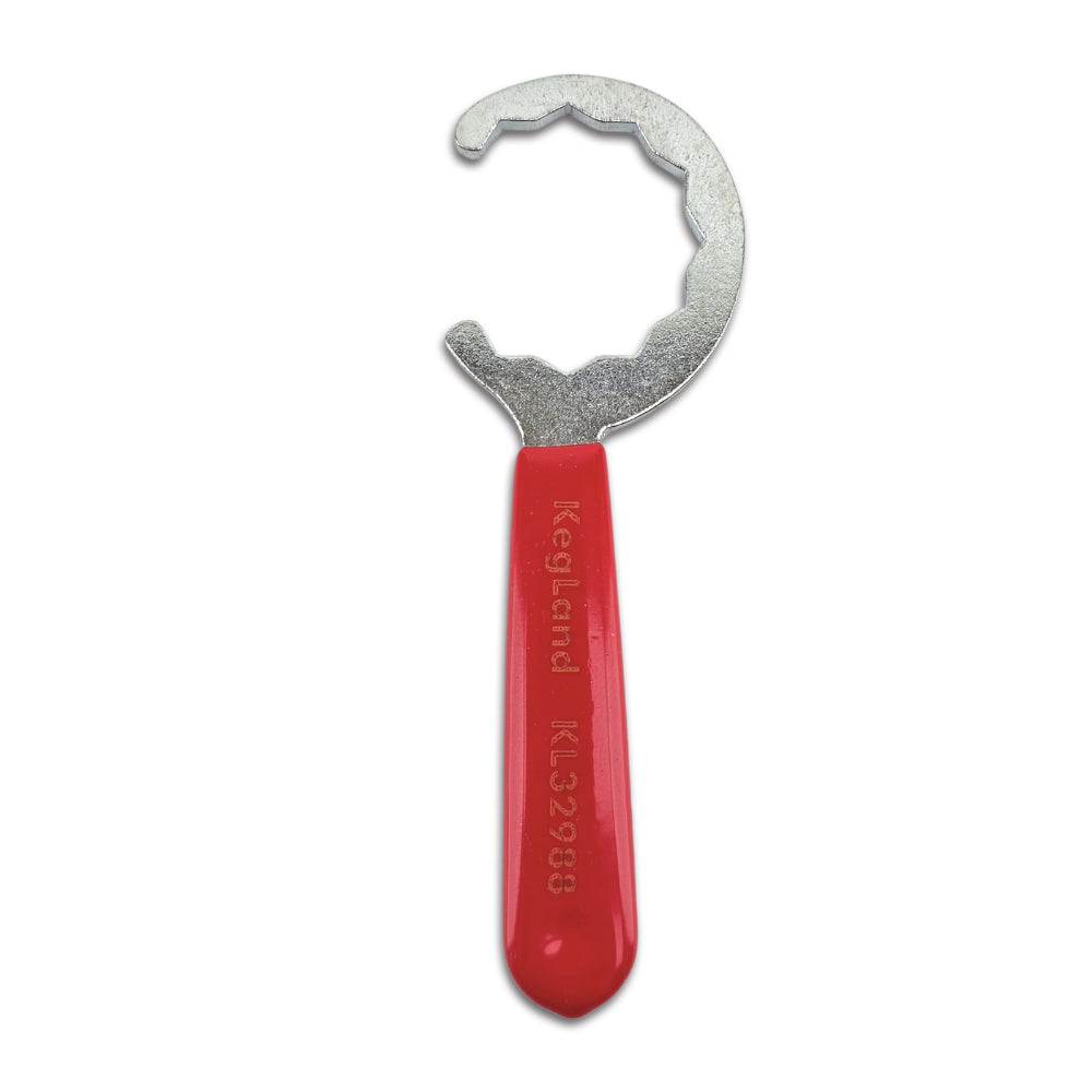 This tool is designed to tighten the back of the beer taps, the short shank, to a font tower or T-Bar in tight spaces. We would recommend this tool for TT Bar kits.