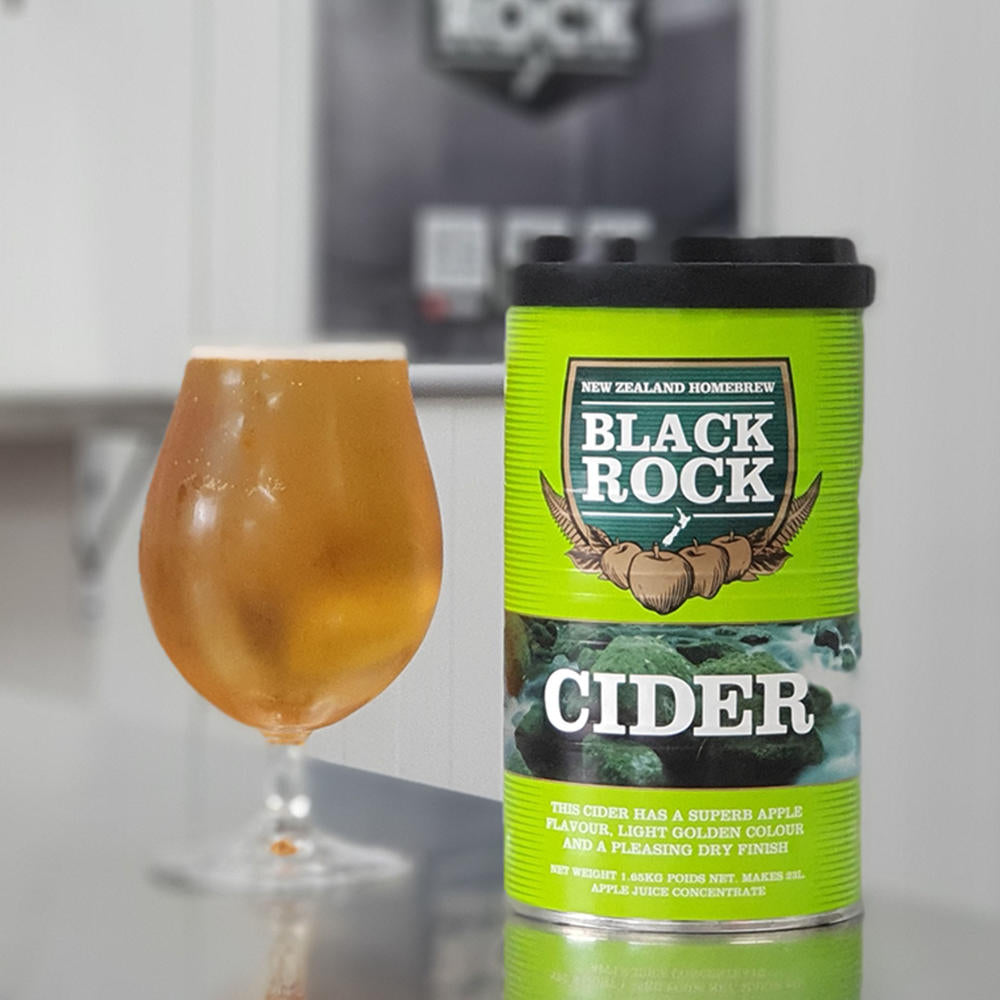 Black Rock Cider. Thirst quenching sparkling cider made from Premium New Zealand Apples.