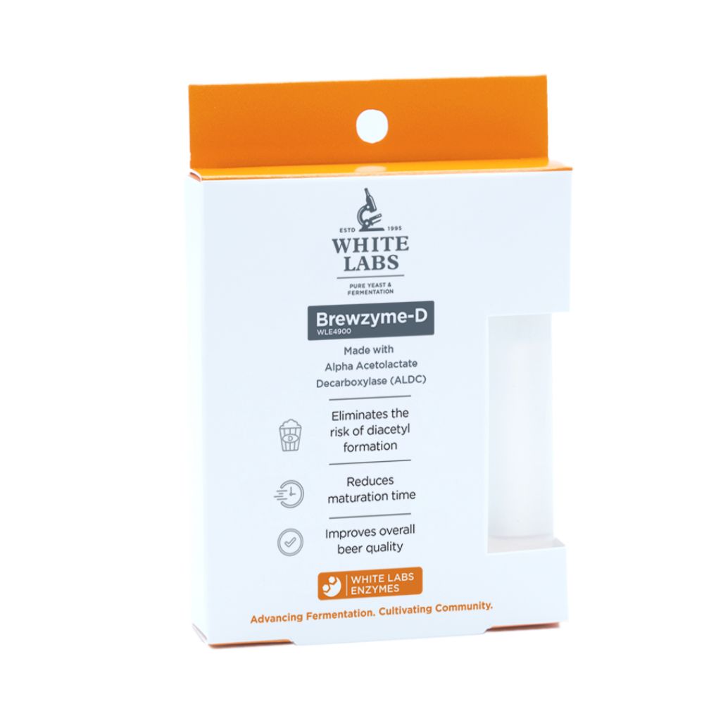 10mL Homebrew pack of WLE4900 Brewzyme D - Enzyme that prevents diacetyl formation.