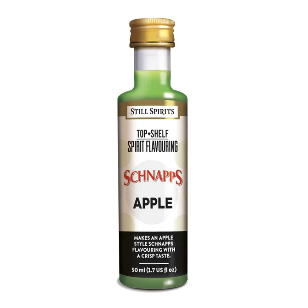 Apple Schnapps Flavouring Essence - Combine with Schnapps Base for a sweet liqueur with crisp notes of apple.
