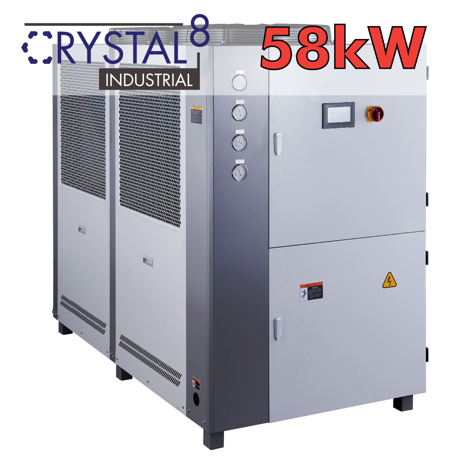 Compact and powerful 58kW Glycol Chiller.