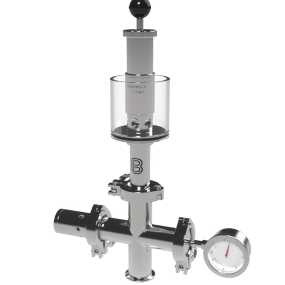 This is a no compromise, professional level hardware kit that allows for safe pressure fermentation in an X-Series Uni Conical. 
