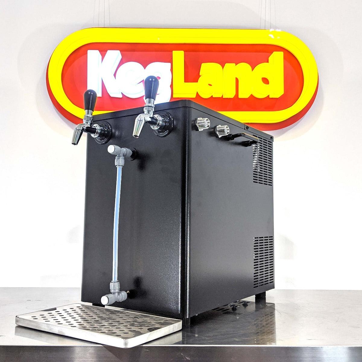 Black Benchy - Glycol - Portable Bench Top Keg Dispenser (without taps) - KegLand