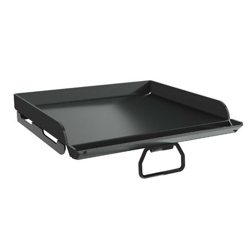Camp Chef 14 Inch Flat Top Griddle Cast Iron Cooktop (Single Burner)