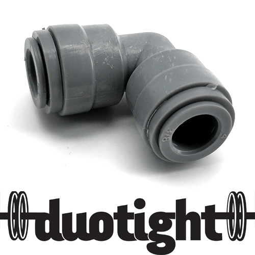 duotight - 9.5mm (3/8”) Female x 9.5mm (3/8”) Female Elbow - KegLand