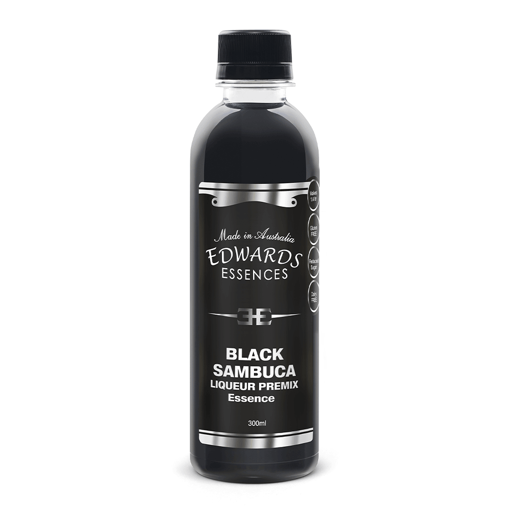 Edwards Essences - Black Sambuca Premix 300mL - KegLand