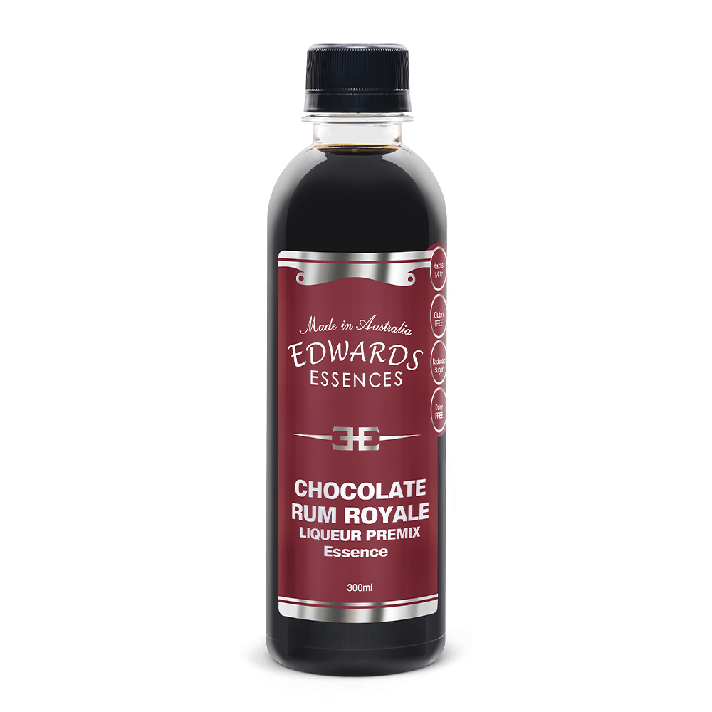 Edwards Essences - Chocolate Rum Royale Liqueur Premix 300mL - KegLand
