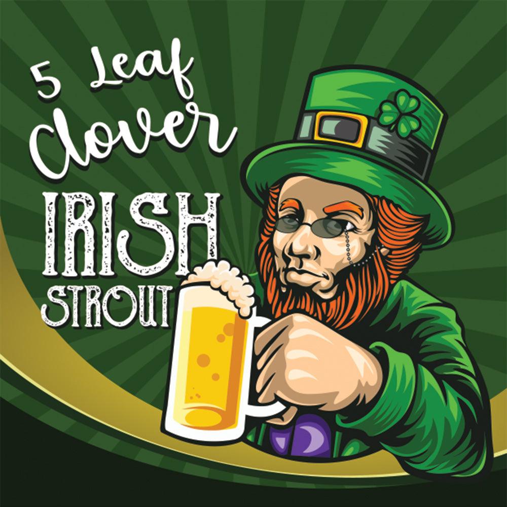 Irish Oatmeal Stout 5 Leaf Clover Recipe Kit (Extract Recipe)