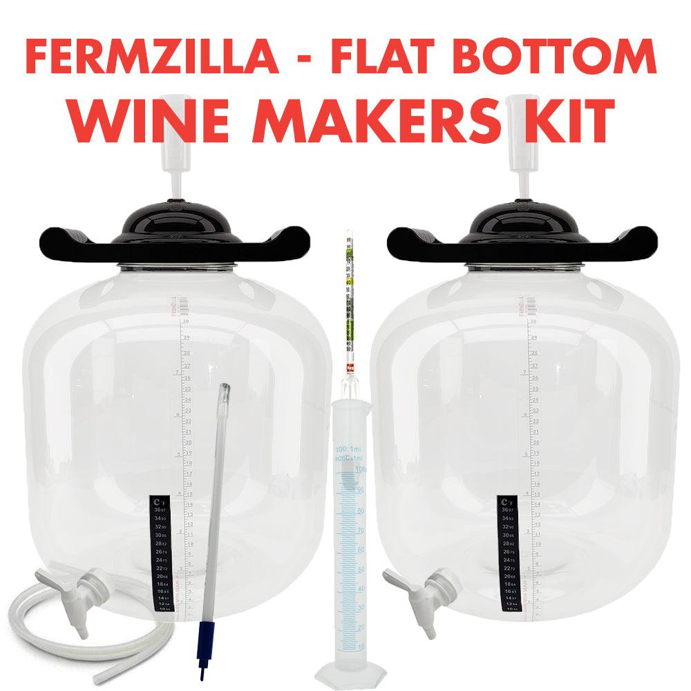 FermZilla Flat Bottom Wine Starter Kit - KegLand