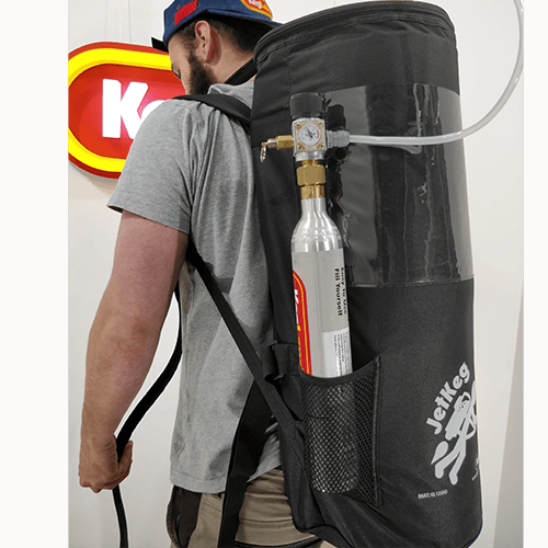 JetKeg The Keg BackPack Portable Keg Dispensing Solution Take