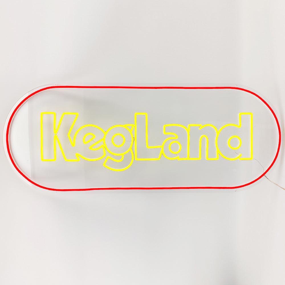 KegLand Soft LED Neon Sign 1000mm x 400mm (12v with AU power adaptor) - KegLand