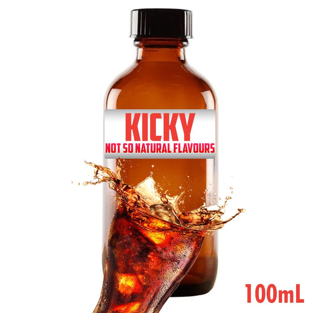 KICKY - Cola (Not so Natural) Flavour - 100ml - KegLand
