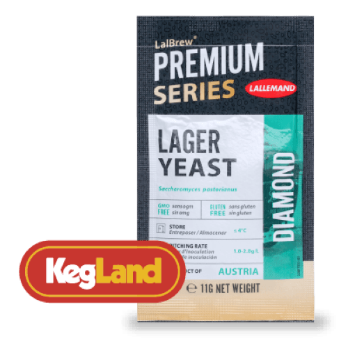 LalBrew Premium Series - Diamond Lager Yeast x 11g - KegLand
