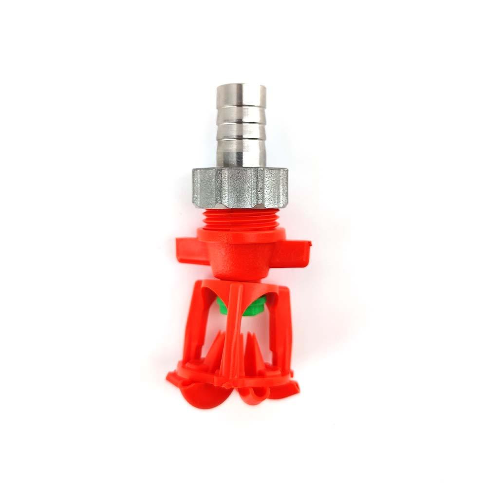 Low Volume CIP Spinning Spray Rotor (stainless swivel nut and barb ) - KegLand