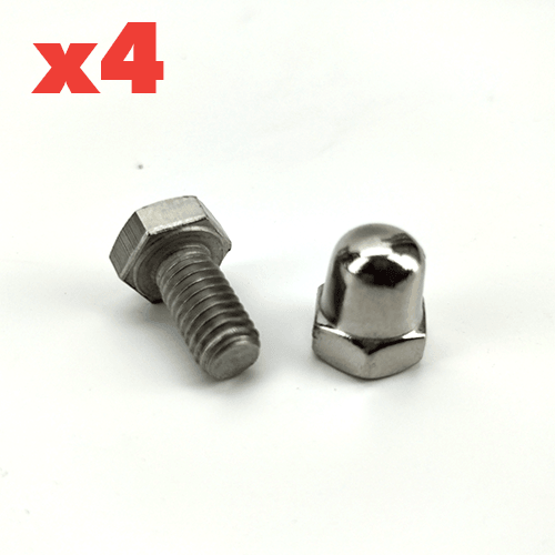 Modular 76 Series - (4pack) Replacement Nuts & Bolts for straight extensions - KegLand