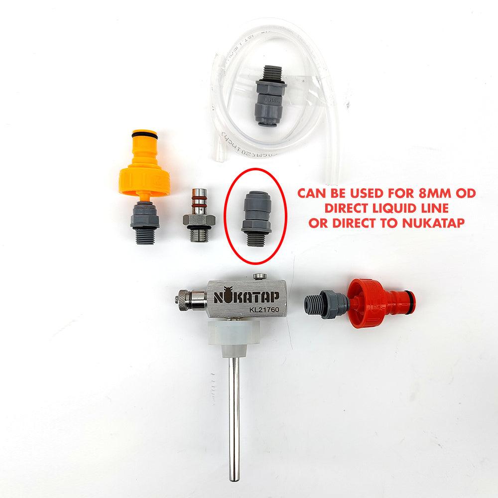 Nukatap Counter Pressure Bottle Filler - KegLand