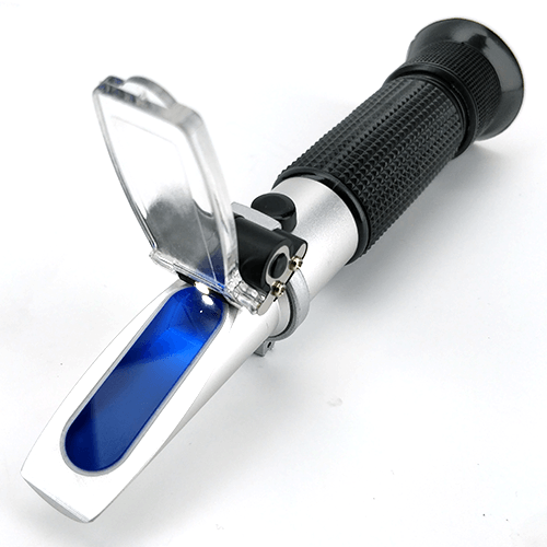 Portable Refractometer with ATC (Two Scale) - KegLand