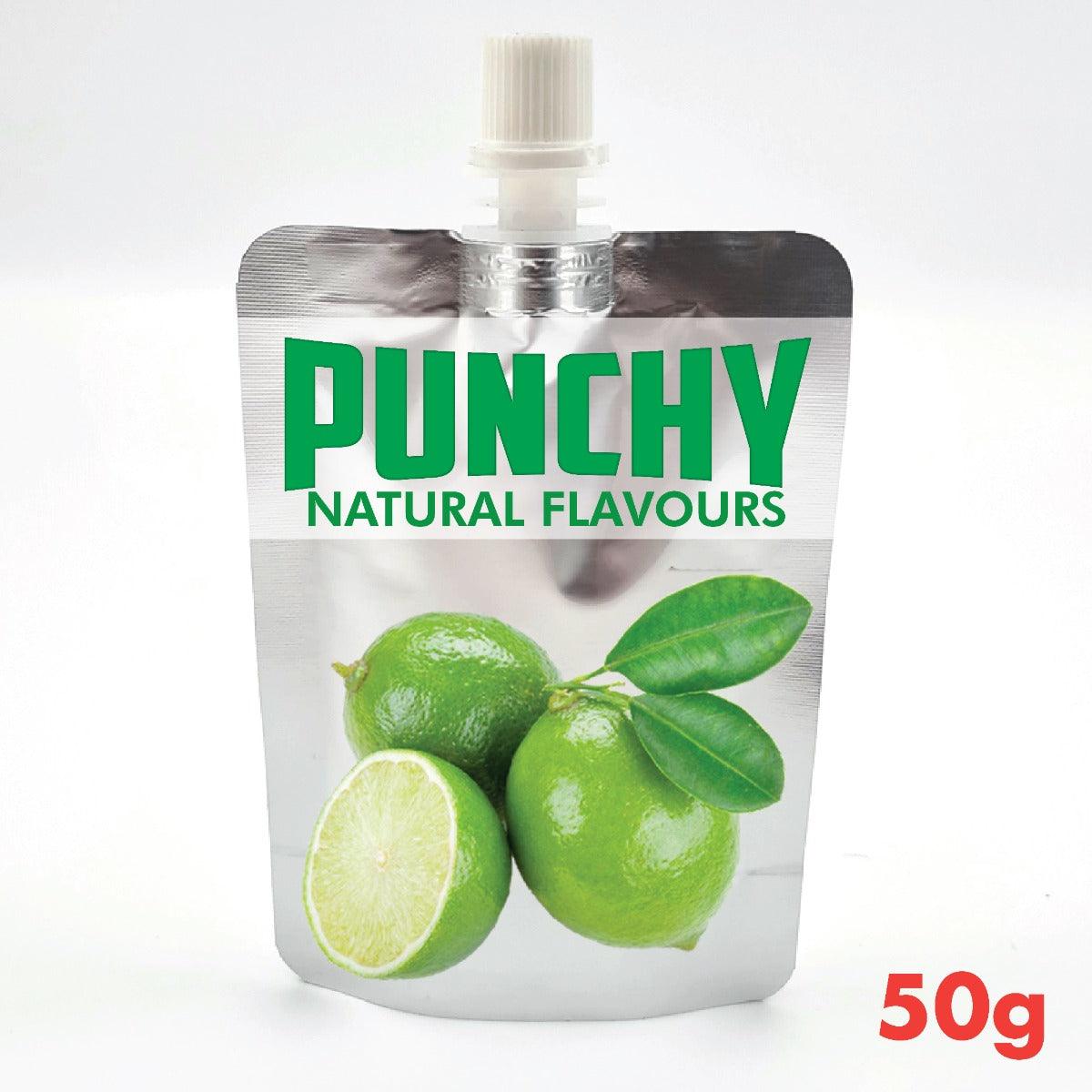 PUNCHY - Lime Flavour Natural - 50g - KegLand