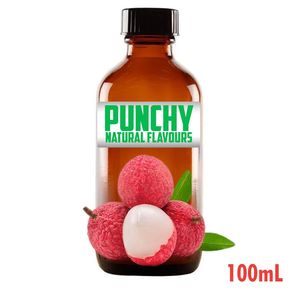 PUNCHY - Lychee Flavour Natural -100ml - KegLand