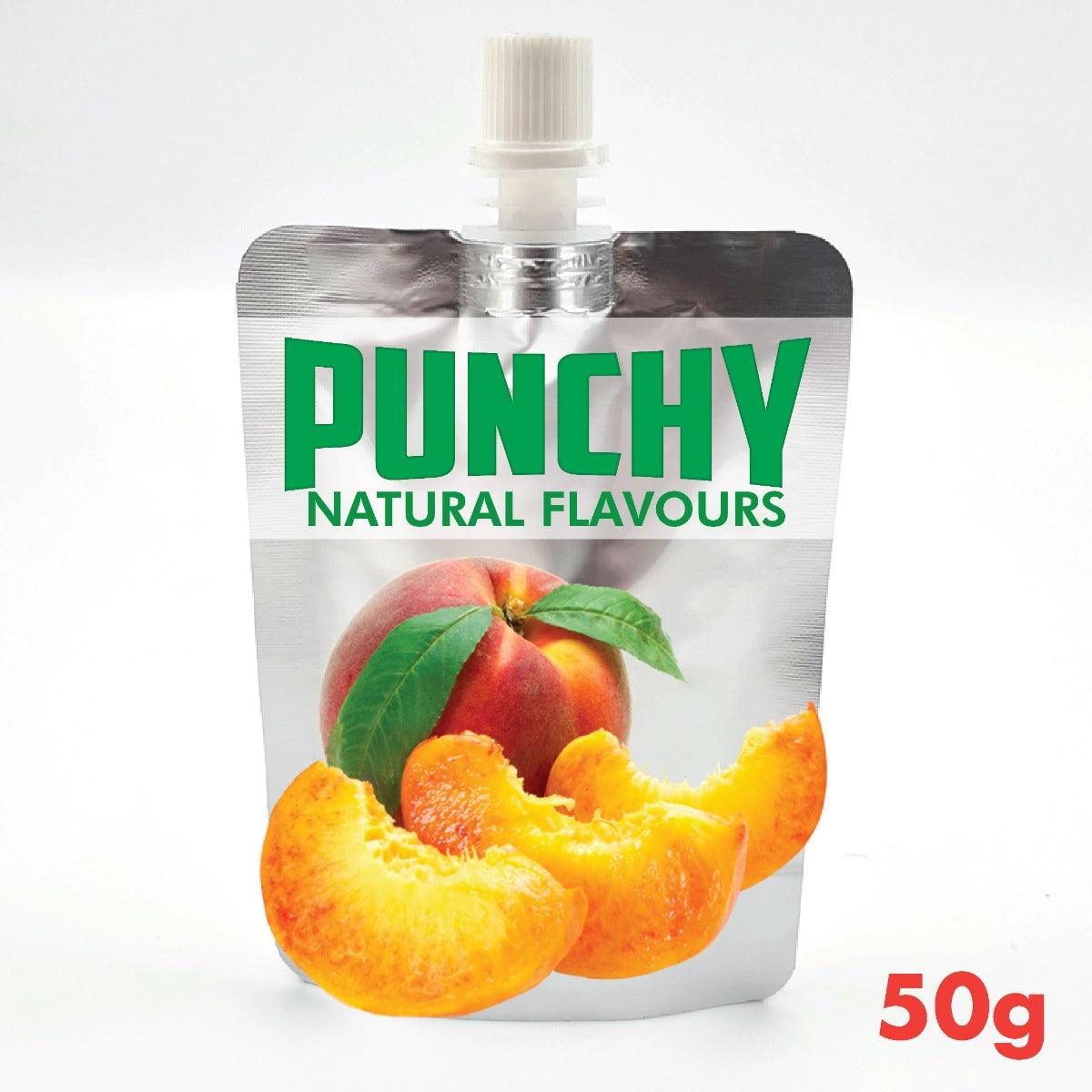 PUNCHY - Peach Flavour Natural - 50g - KegLand