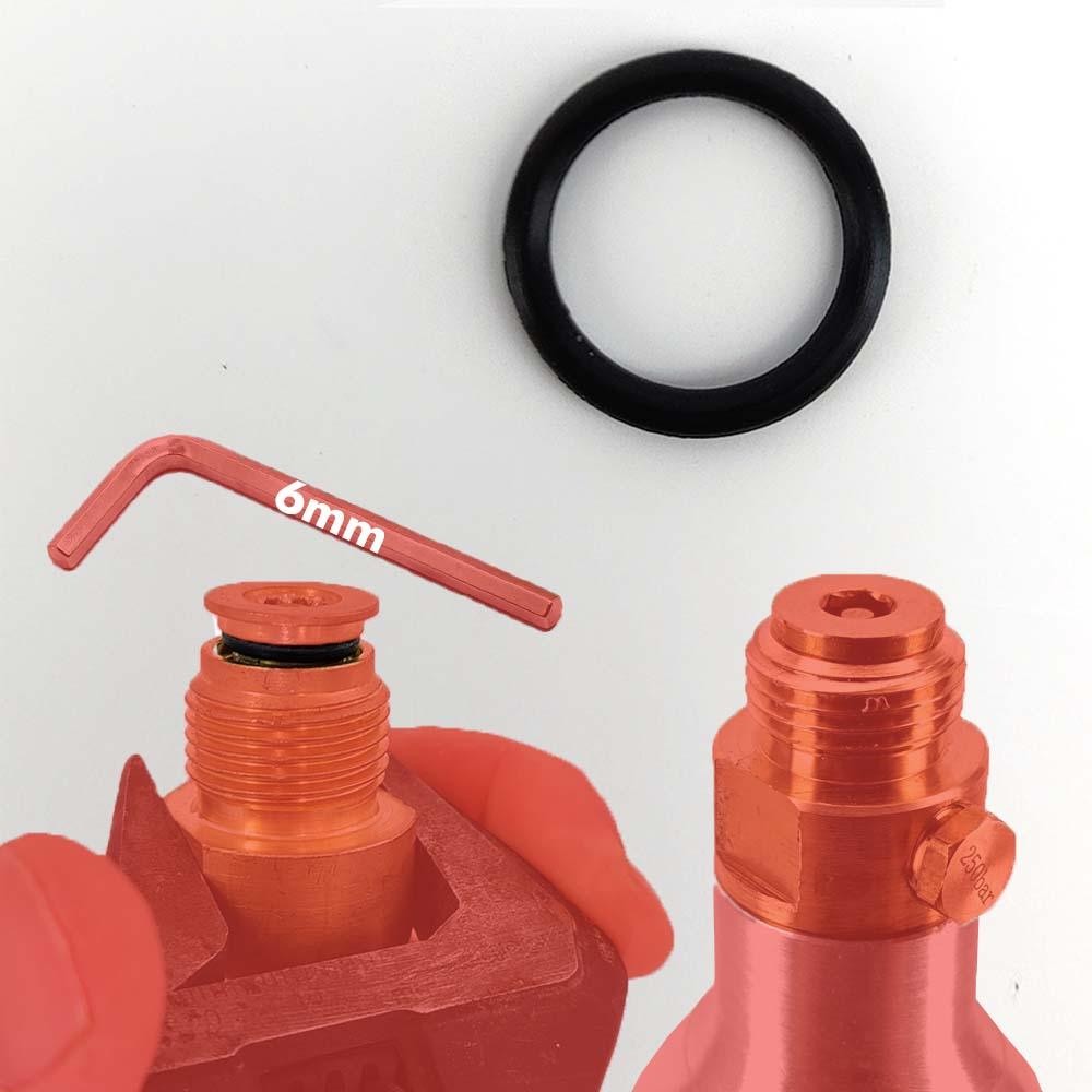 Replacement 6mm Hex O-ring for Freedom One Hose / KegLand Sodastream Compatible Cylinders - KegLand