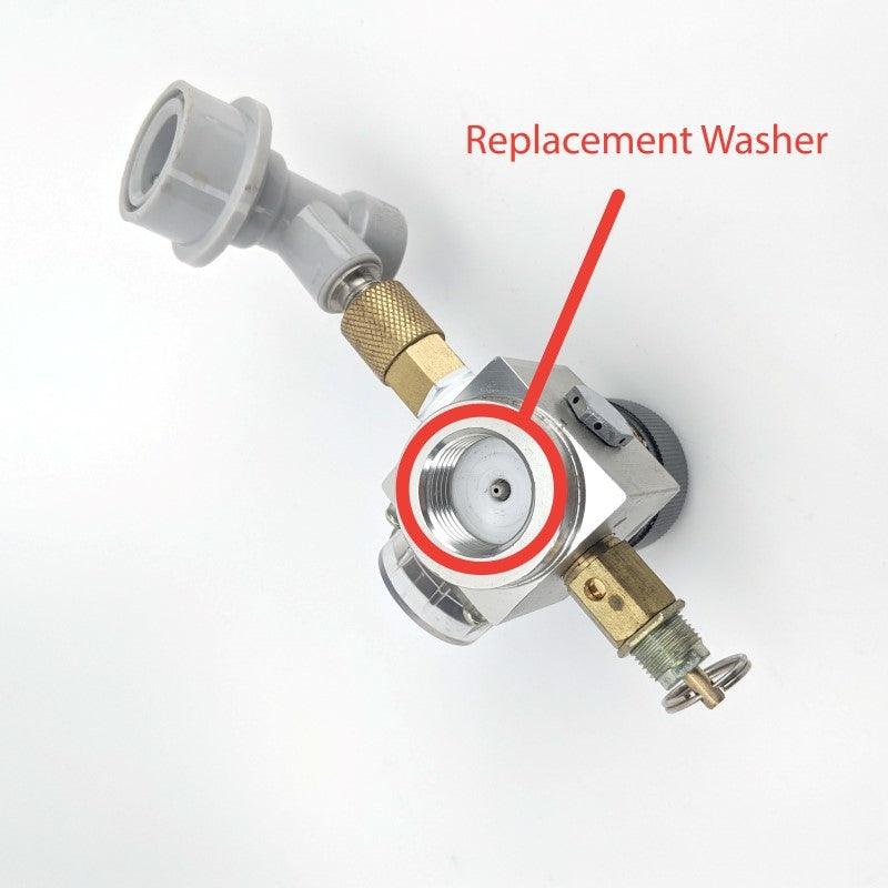 Replacement Teflon/PTFE washer for All in One Mini Regulator - KegLand