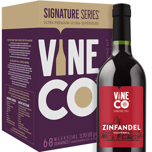 VineCo - Signature Series Zinfandel (California) - Wine Making Kit - KegLand