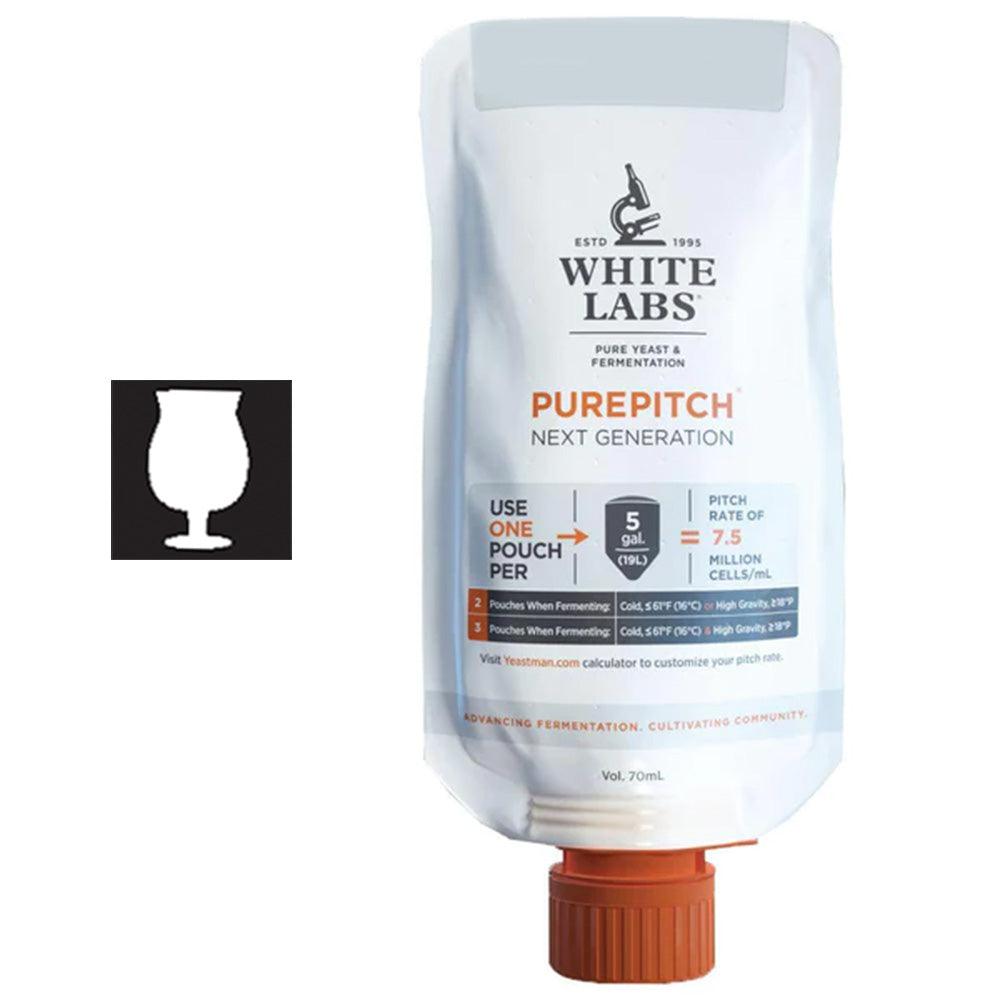 White Labs WLP400 Belgian Wit Ale Yeast Pure Pitch Next Generation