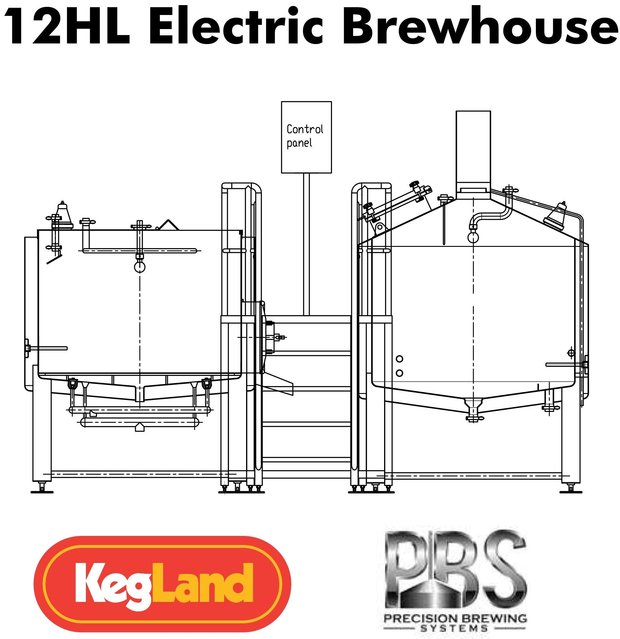 1200L (12HL) Brewhouse - KegLand