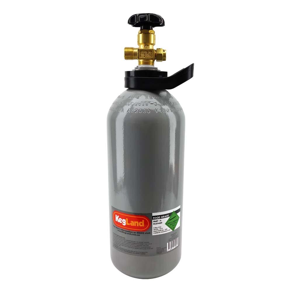 2.6kg CO2 Gas Cylinder (FULL) - KegLand