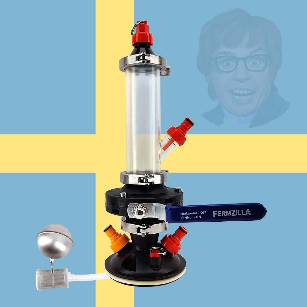 2 Inch Tri-Clover Hop Bong (Swedish Pumper) Pressure Pack for FermZilla - KegLand
