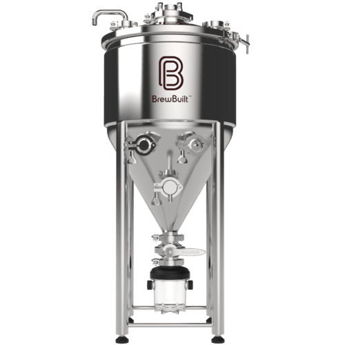 26L BrewBuilt X2 Jacketed Stainless Steel Conical Unitank Fermenter ...