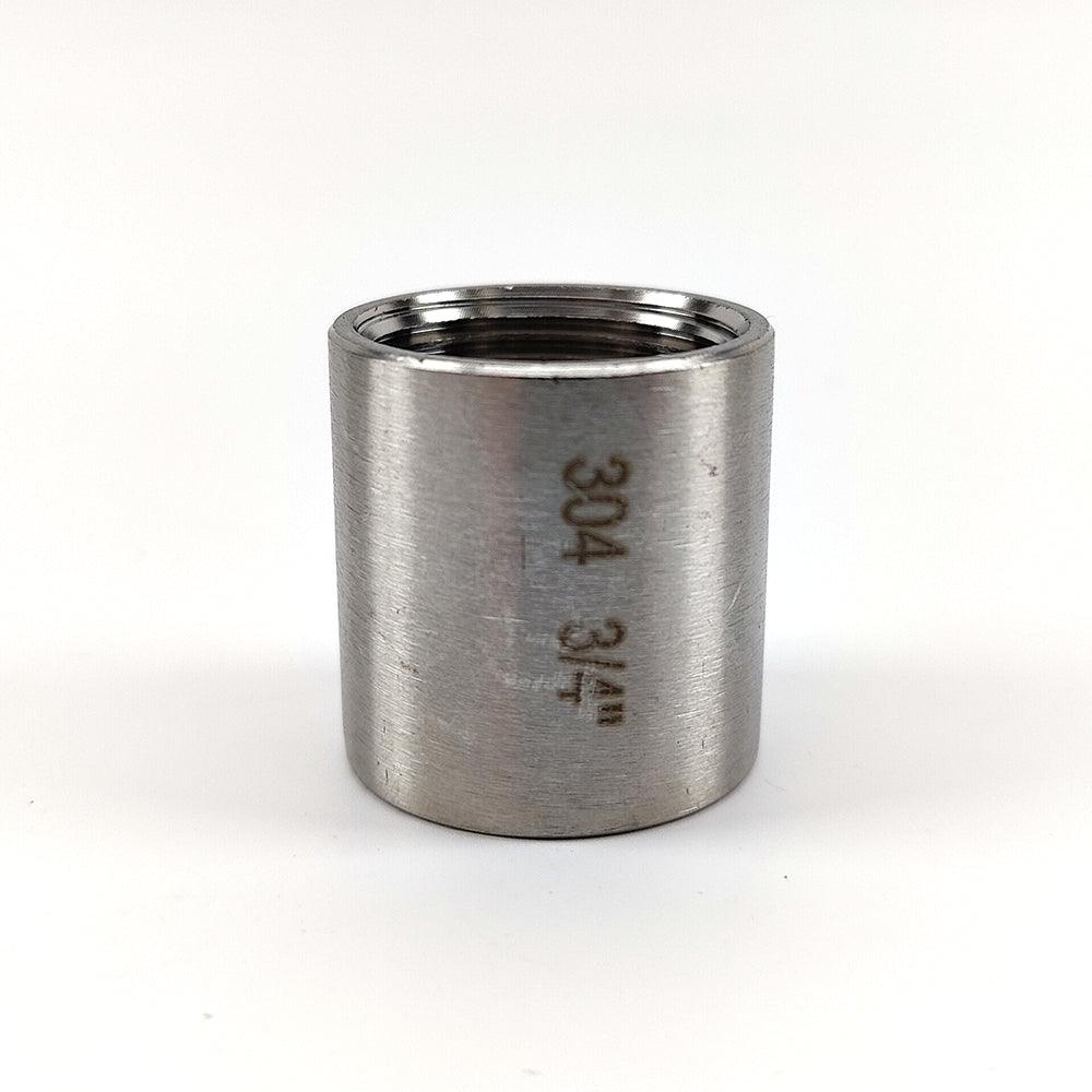 3/4 Inch BSP Stainless Internal Threaded Pipe Socket | KegLand