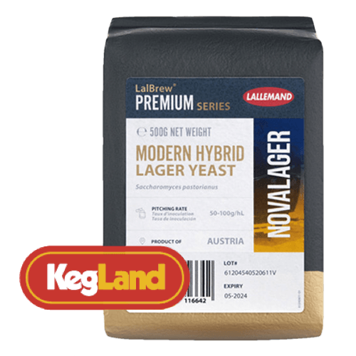 500g Brick - LalBrew - NovaLager - Modern Hybrid Lager Yeast - KegLand