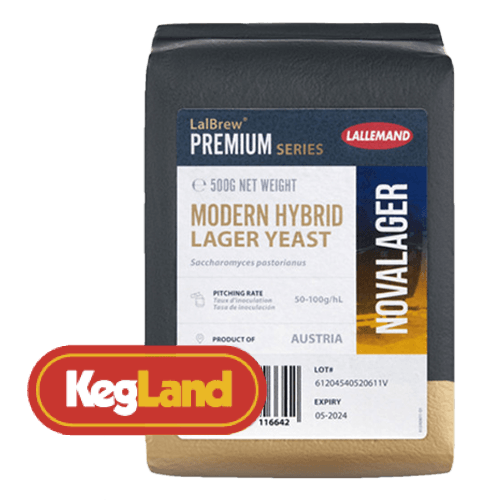 Bulk 500g LalBrew Premium NovaLager Yeast KegLand