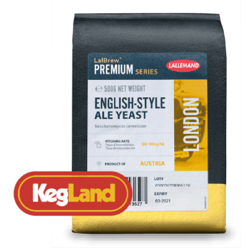500g Brick - LalBrew - Premium London - English-Style Ale Yeast - KegLand