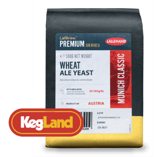 500g Brick - LalBrew - Premium Munich Classic - Wheat Ale Yeast - KegLand