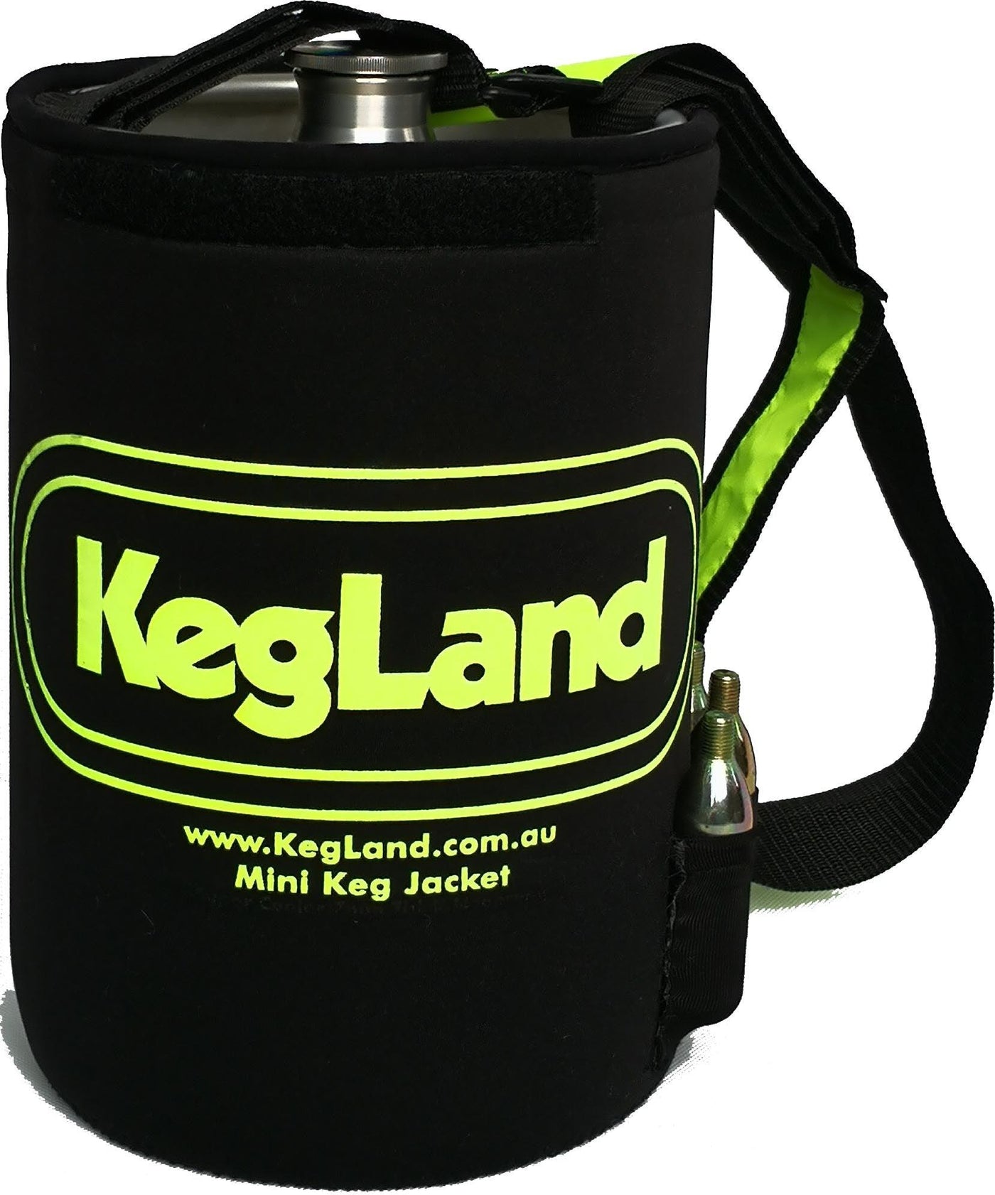 KegLand Mini Keg Parkas Jackets Portable Keg System for Small Kegs, Growlers, Stainless Steel