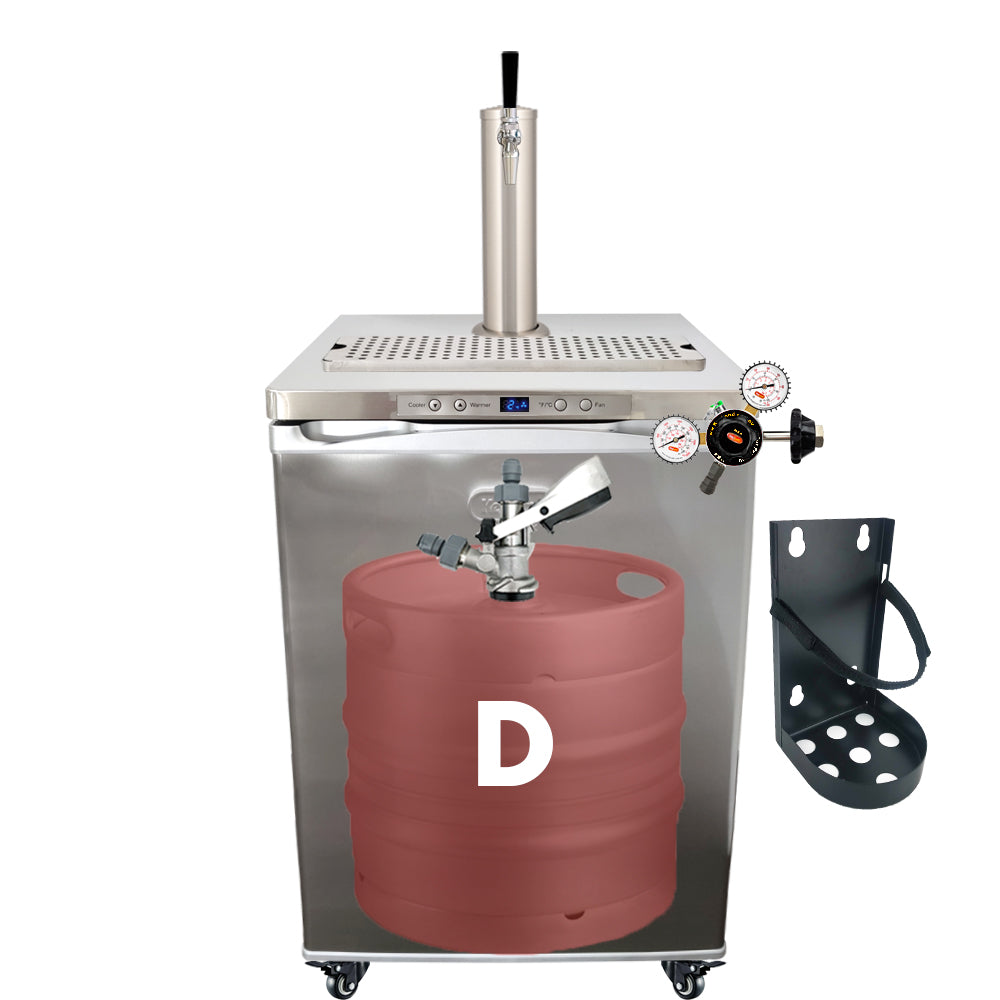 Designed around the D-Type Commercial Kegs. See the full description for a compatibility list.