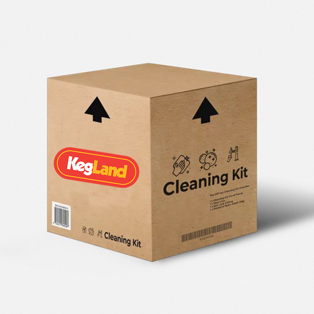 The KegLand Kegerator Cleaning Kit comes with everything you need to clean your lines in your Series X. From cleaning to sanitising this kit has it all.